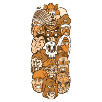 TALKING HEADS (Orange) Design